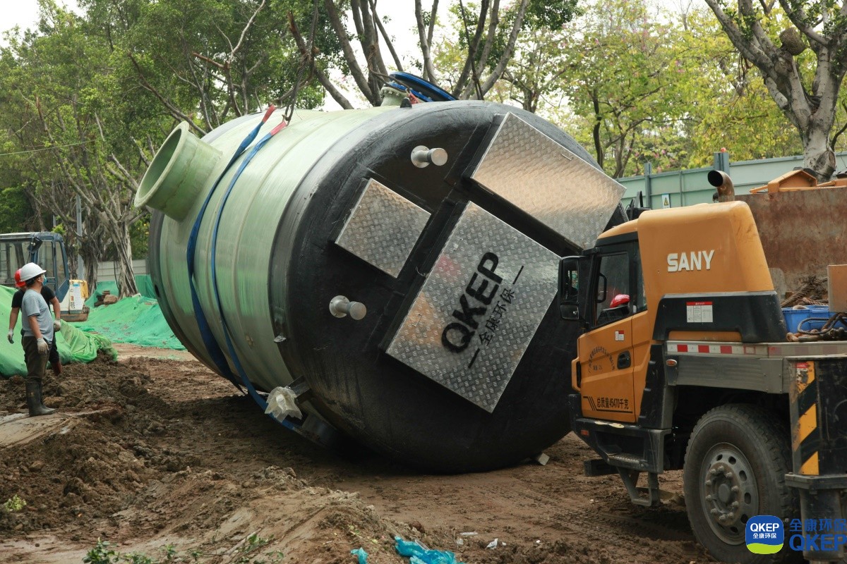 玻璃鋼智能型一體化污水提升泵站定制流程 